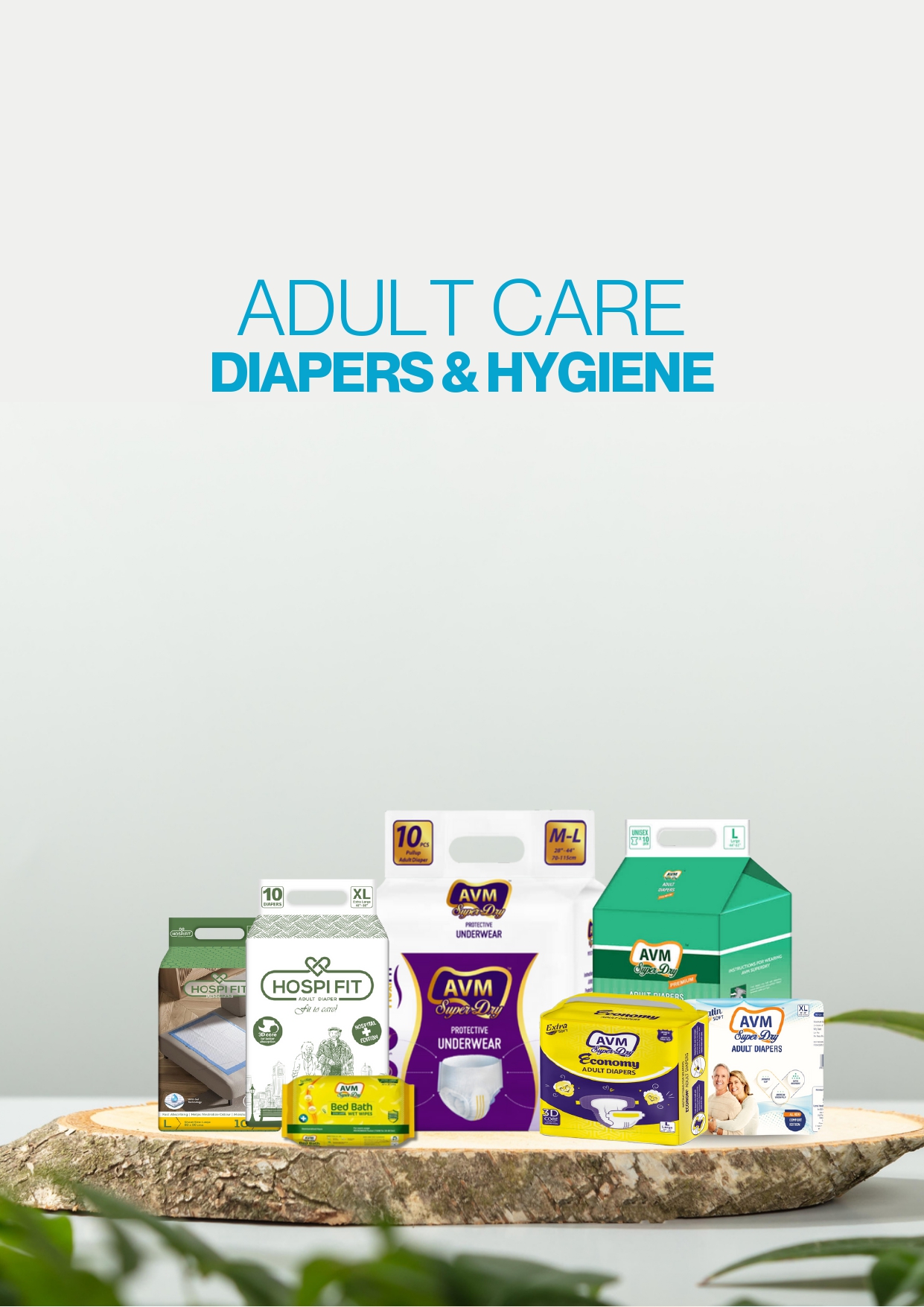 Adultcare Diapers Specification Sheet